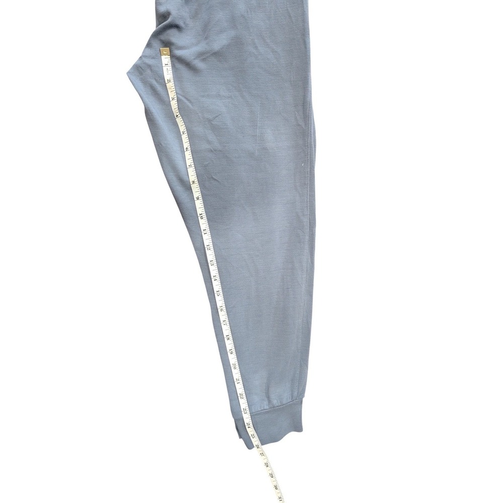 SAGE Collective Womens Light Blue Gray Joggers High Rise Lounge Pants Medium EUC - Picture 7 of 7